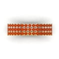 thumbnail image 1 of 1 ct Brilliant Round Cut Simulated Red Diamond 14k White/Rose/Yellow Gold Stackable Band SZ 7.75, 1 of 6