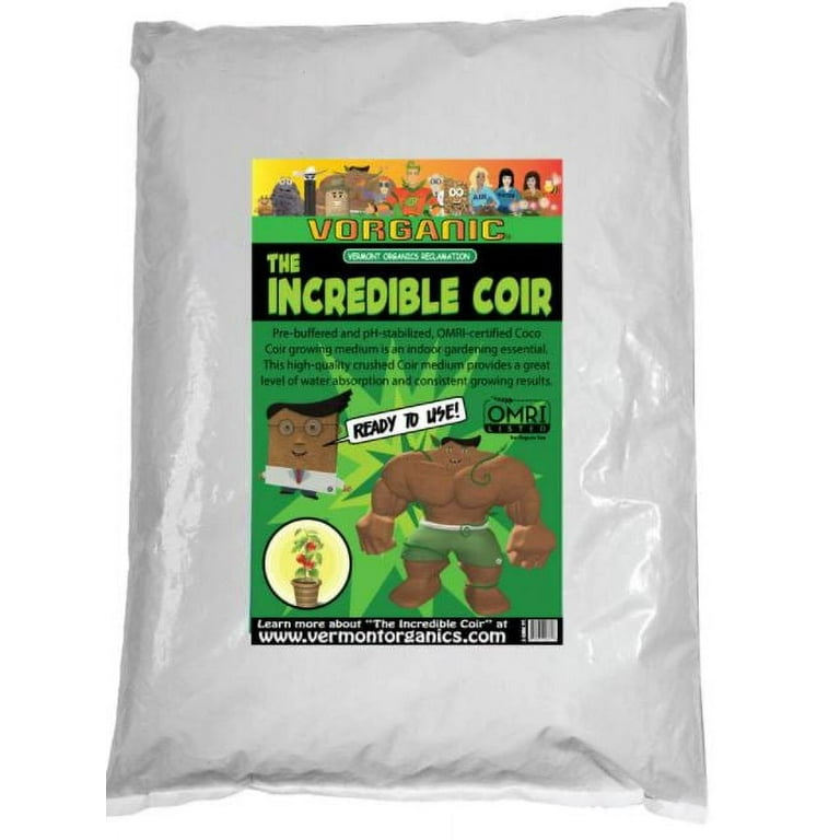 Vermont Organics Reclamation Soil 2 cu. ft. Incredible Coir Fluffed and Ready To Use