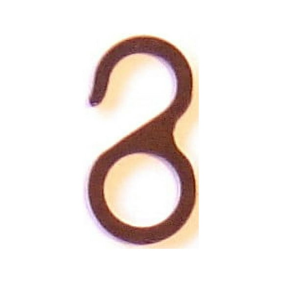 1 day running time chain hook, iron, galvanized, antic