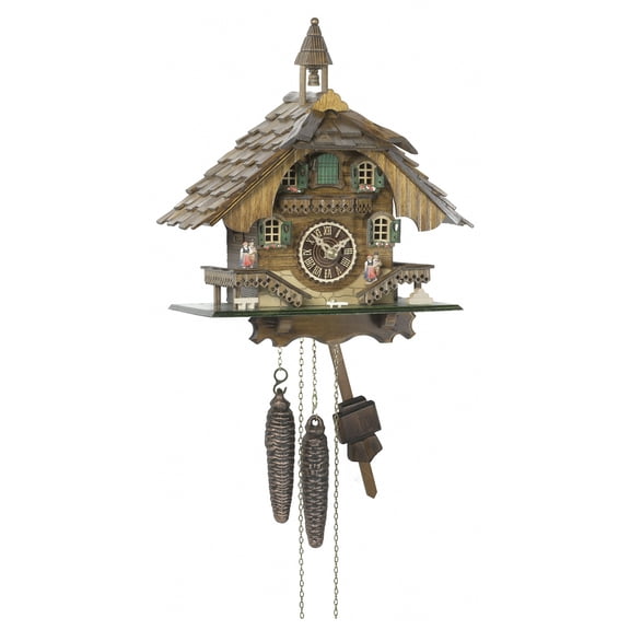 1 day running time cuckoo Clock Black Forest house