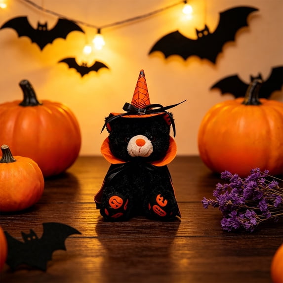 Under 1 dollar Halloween Savings Halloween Teddy Bear Toy and Whimsical Halloween Decorative Ornament Teddy Bear Toy Halloween Decorations indoor Outdoor
