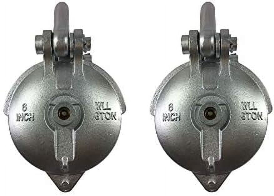 Lot De 20 Poulies à Câble Avec Roulement à Aiguilles - 3,5 Pouces, Idéal Pour Treuils Et Systèmes De Levage