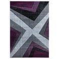 thumbnail image 1 of 1 ft. 10 in. x 2 ft. 8 in. Bristol Zine Plum Rectangle Accent Rug, 1 of 1