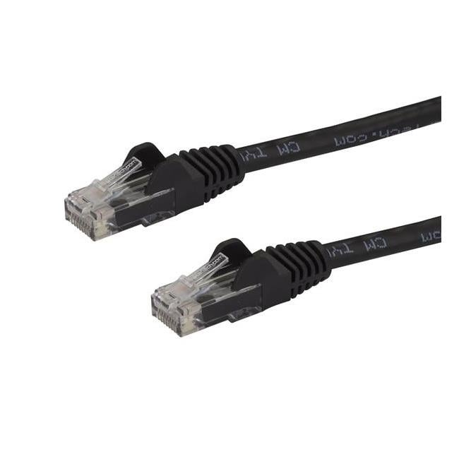 1 ft. Cat6 Ethernet Patch Cable with Snagless, Black