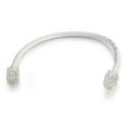 thumbnail image 1 of 1 ft. Cat6 Non-Booted Unshielded-UTP Ethernet Network Patch Cable - White, 1 of 1
