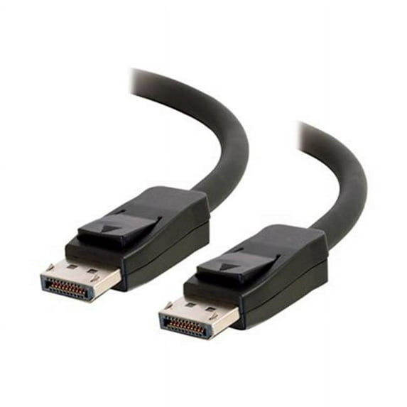 1 ft. DisplayPort Cable with Latches, Black