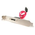 thumbnail image 1 of 1 ft eSATA Data Internal to External Slot Plate, 1 of 1