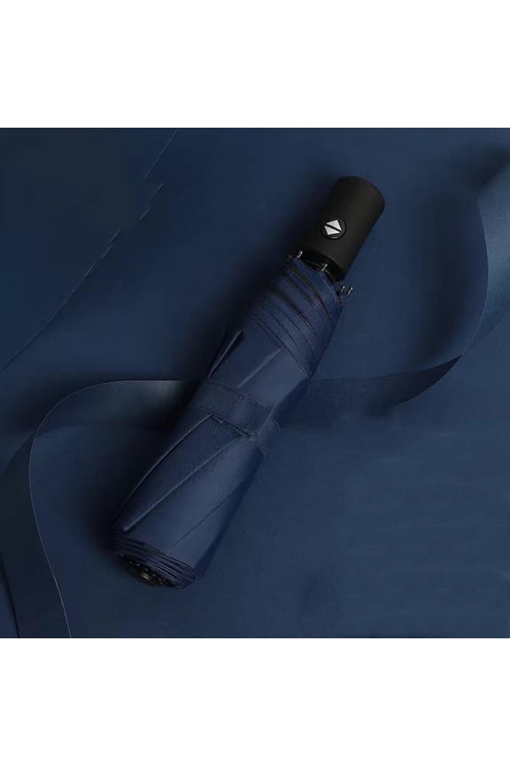 1 fully automatic umbrella, compact and portable design, suitable for travel, rain and water weather resistance, business folding umbrella waterproof rain Black travel umbrella compact umbrella