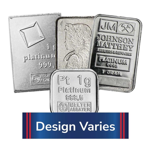 1-g Platinum Bar .9995 Secondary Market