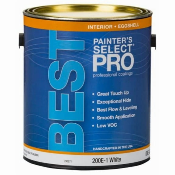 1 gal 200E White Eggshell Wall Paint