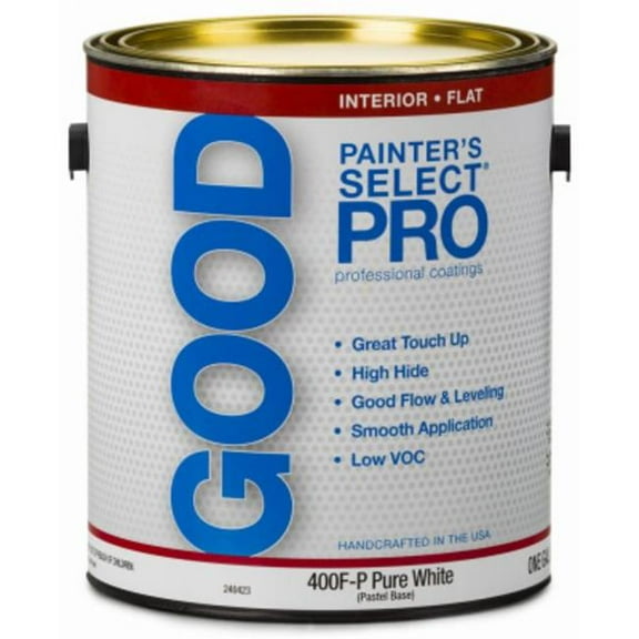 1 gal 400F Pastel Base Flat Wall Paint