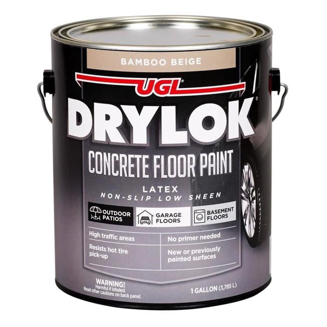 1 gal Bamboo Beige Concrete Floor Paint