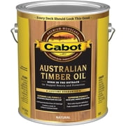 Cabot Creamery Cabot Australian Timber Oil Transparent - Oil-Based Wood Finish - 1 gal   Residential Use, Standard Application