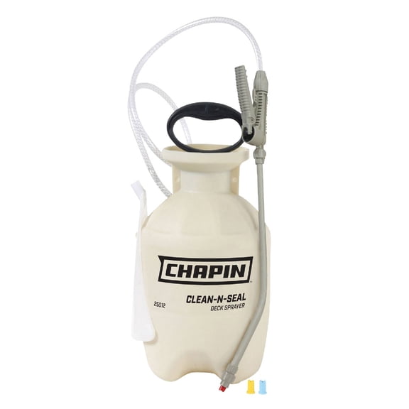 PatioPlus 1 gal Clean - N Seal Polydeck Sprayer Residential Use, Standard Application