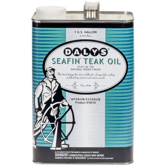 1 gal Dalys 15010 Clear SeaFin Natural Wood Finish Teak Oil