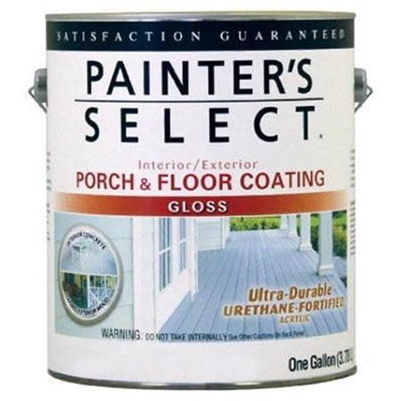 1 gal Exterior Gloss Porch & Floor Coating, Urethane Fortified - Dark Gray