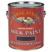 1 gal General Finishes GQG Queenstown Gray Milk Paint Interior/Exterior Paint, Satin