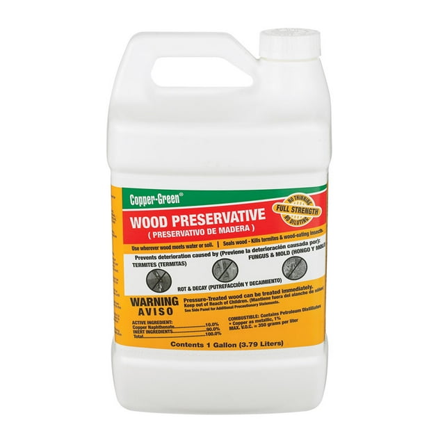 1 gal CopperGreen Green Wood Preservative for Exterior Use