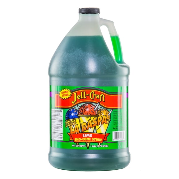 1 gal. Lime Snow Cone Syrup, Each