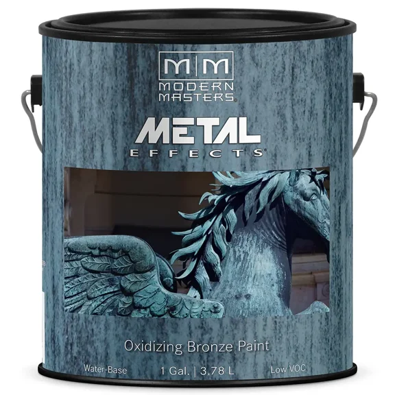1 gal Modern Masters ME396 Bronze Metal Effects Water-Based Reactive Modified Acrylic Metallic Paint