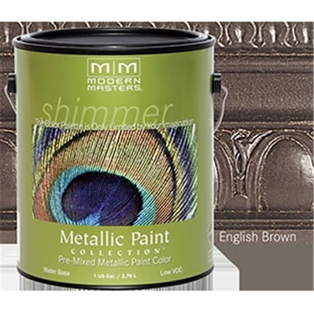 1 gal Modern Masters ME525 Ground Coffee Metallic Paint Collection Water-Based Decorative Metallic Paint