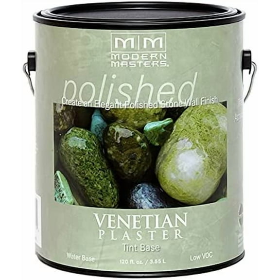 1 gal Modern Masters VP100 Tint Base Venetian Plaster Water-Based Acrylic Venetian Plaster