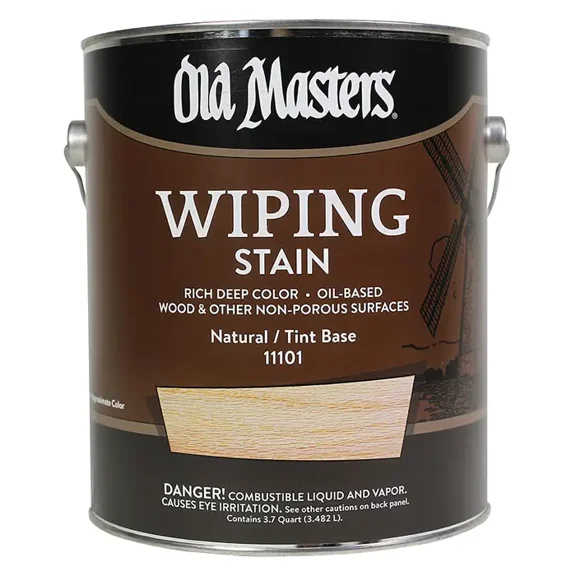 1 gal Old Masters 11101 Natural Tint Base Old Masters Oil-Based Wiping Stain