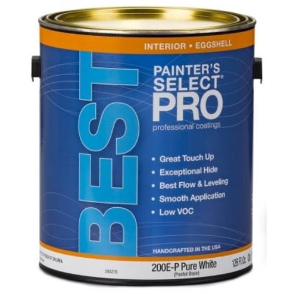 1 gal Pro Best Interior Latex Paint, Eggshell Pastel Base