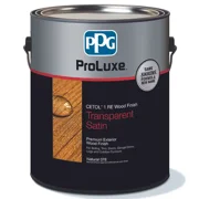 1 gal ProLuxe SIK41078 Natural 1 Primary Coat RE Reduced Emissions Premium Exterior Wood Finish Basecoat, Transparent Satin