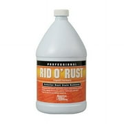 1 gal Rid O Rust Liquid Exterior Rust Stain Remover - Pack of 4