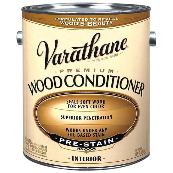 1 gal Rust-Oleum 211774 Clear Varathane Oil-Based Interior Premium Wood Conditioner