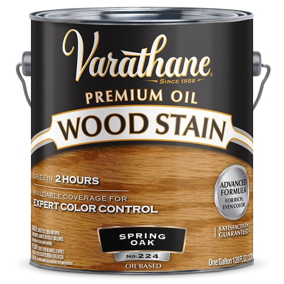 1 gal Rust-Oleum 237994 Spring Oak Varathane Oil-Based Interior Wood Stain