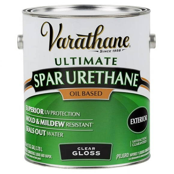 1 gal Rust-Oleum 9231 Clear Varathane Oil-Based Spar Urethane, Gloss