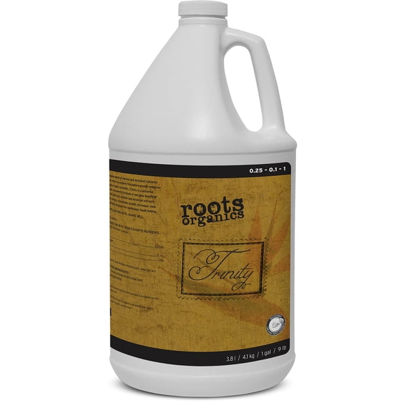1 gal. - Trinity Catalyst - Yield Enhancer - Hydroponic Nutrient Solution - 0.1-0.5-0.25 NPK Ratio - Roots Organics 715010 [Gallon]