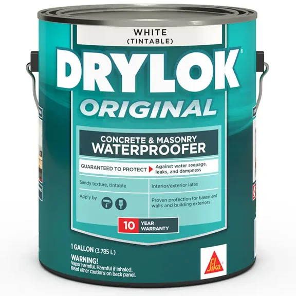 1 gal UGL 27513 White Drylok Original Concrete & Masonry Waterproofer