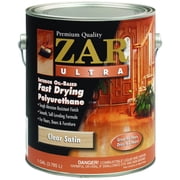 1 gal UGL 32913 Clear Zar, Poly SL Interior Oil-Based Polyurethane Finish, Satin