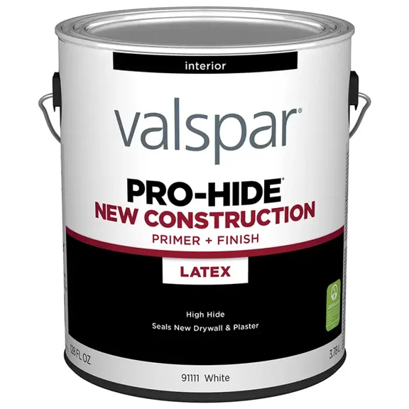 1 gal Valspar 91111 White Pro-Hide New Construction Primer