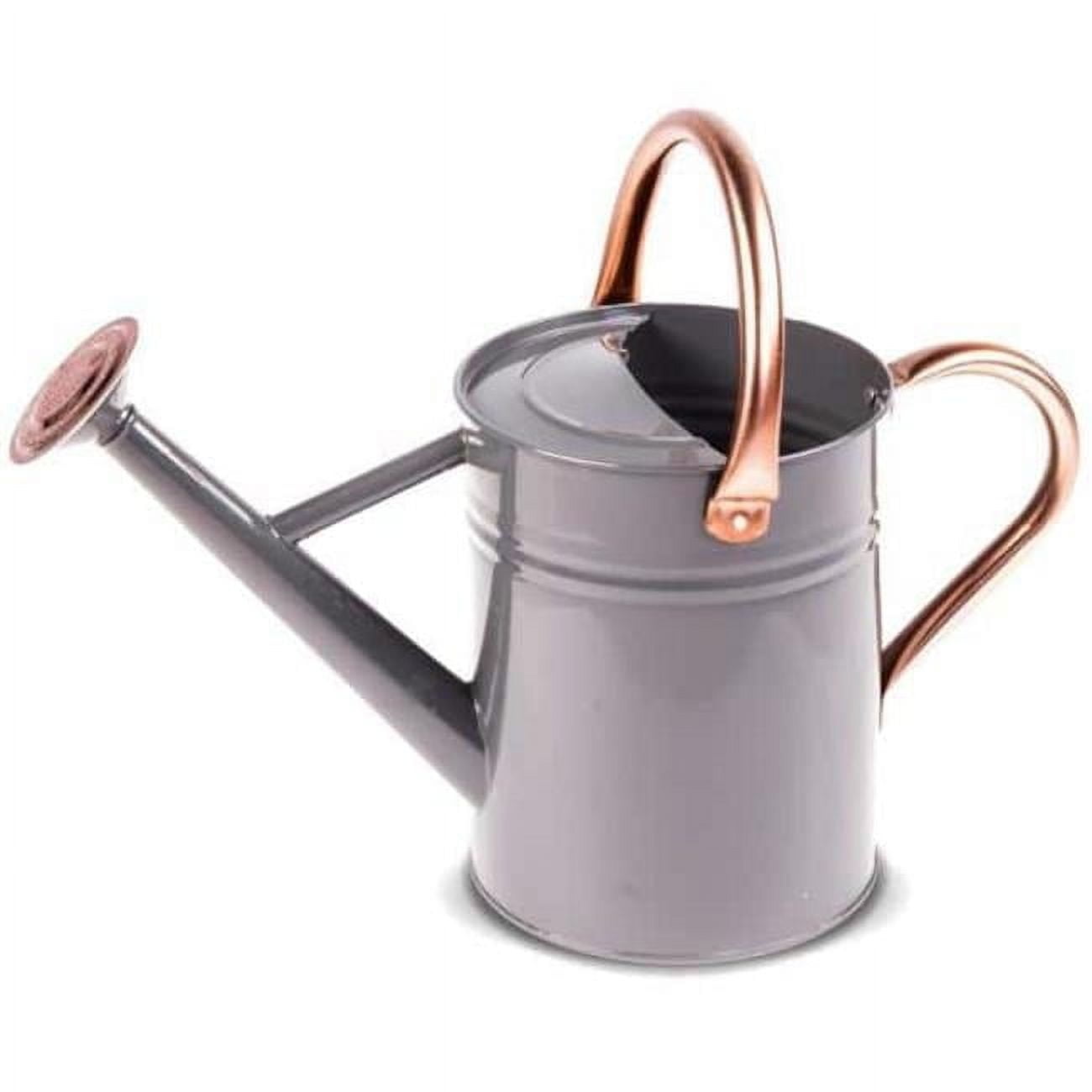 1 gal Watering Can, Grey & Copper
