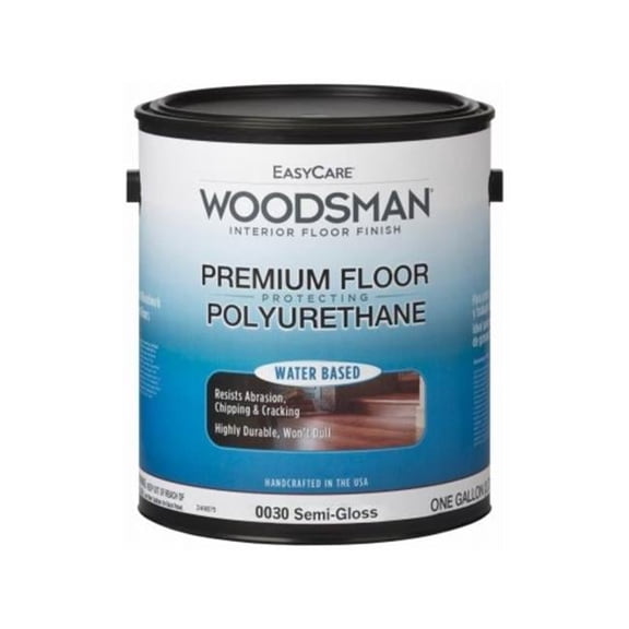 1 gal Woodsman Water-Base Varnish & Floor Finish, Semi-Gloss