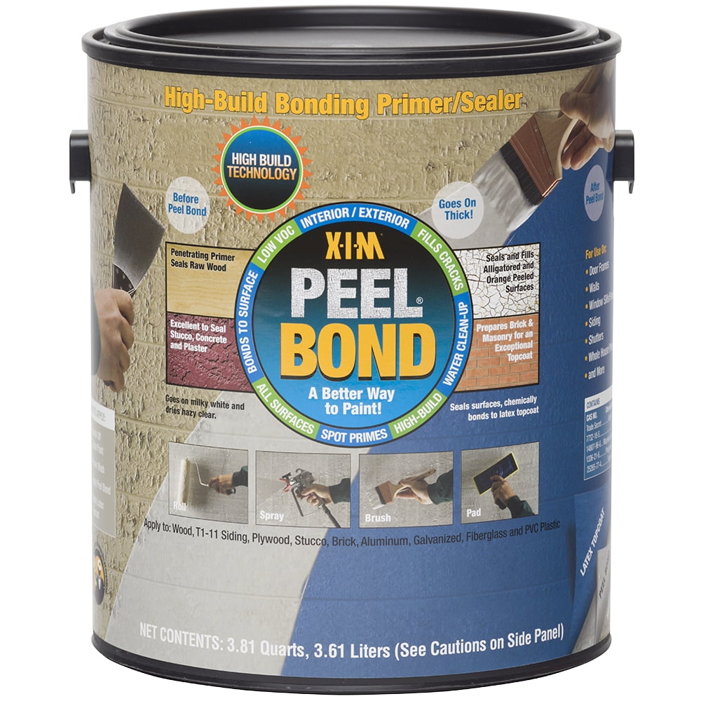 1 gal XIM Products 11461 Clear XIM, Peel Bond Water-Based Acrylic Primer/Sealer