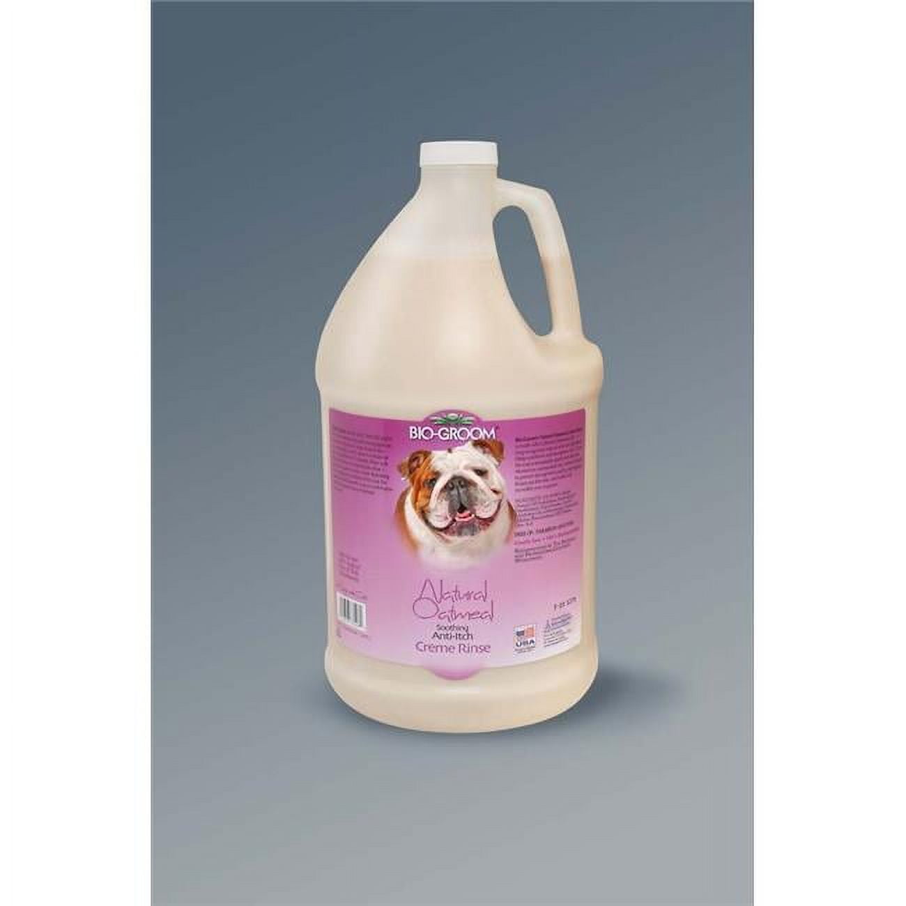 1 gallon Bio Groom Natural Oatmeal Soothing AntiItch Creme Rinse