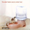 1 gallon, Pet automatic water cooler pink, make use of dogs and cats
