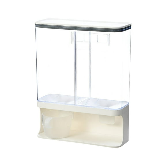 1 grain distributor Storage Rack Pantry Rack For Home Organization Clear
