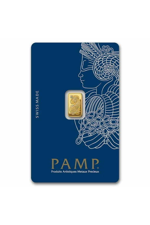 1 gram Gold Bar - Lady Fortuna Veriscan (In Assay)
