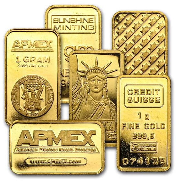 1 gram Gold Bar - Secondary Market