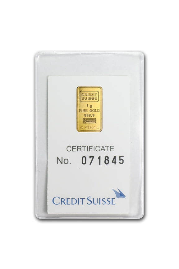 1 gram Gold Bar - Statue of Liberty (In Assay)