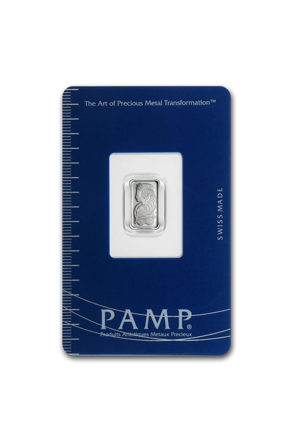 1 gram Platinum Bar - (In Assay)