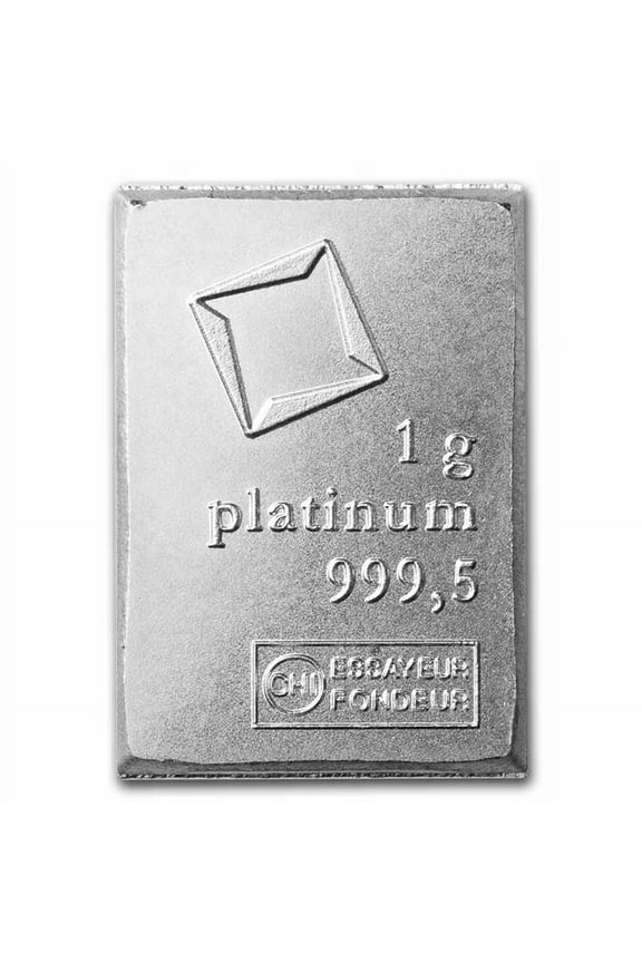 1 gram Platinum Bar - Secondary Market