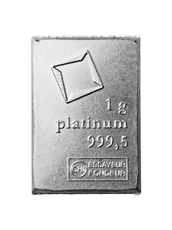 1 gram Platinum Valcambi Bar - Walmart
