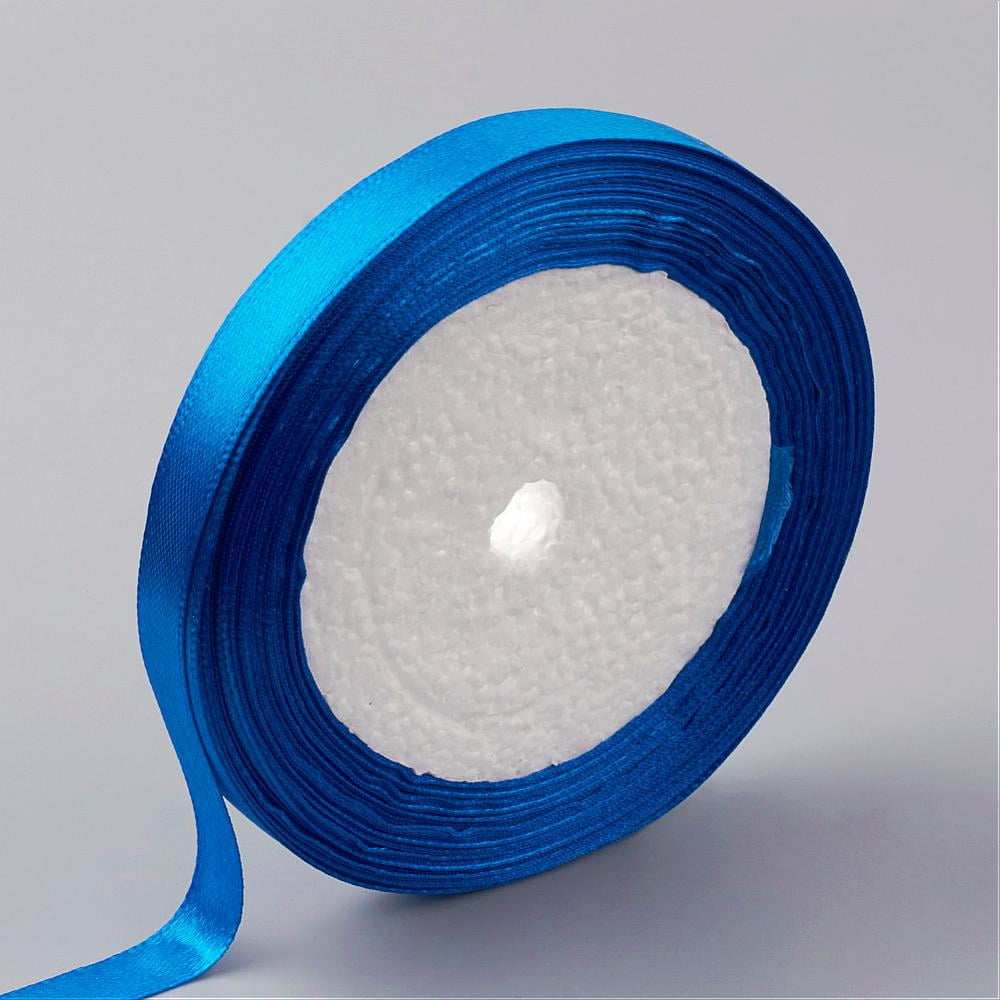 1 group Valentines Day Gifts boxes Packages Single Face Satin Ribbon Polyester Ribbon Blue 1-12 inch~1-5/8 inch(37~40mm) Polyester